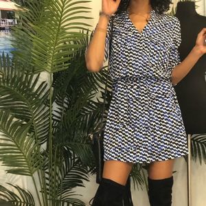 Express myself printed dress